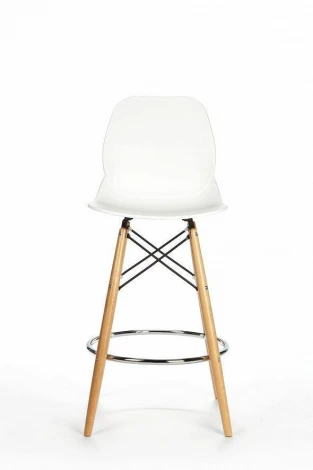 Барный стул Eiffel Белый полипропилен