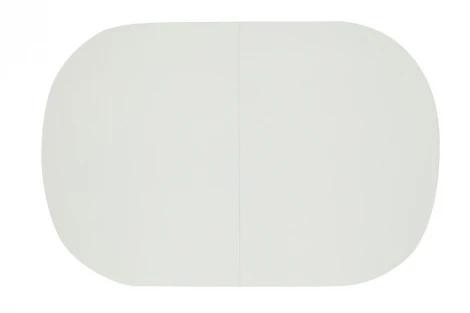 Стол обеденный раскладной BOSCO (Боско) Белый + Коричневый (основание бук, столешница мдф)