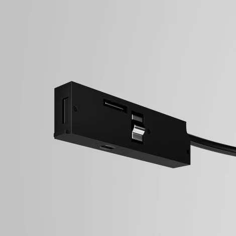 Ввод питания Maytoni Accessories for tracks Levity TRA184B-1B-100 (24V)