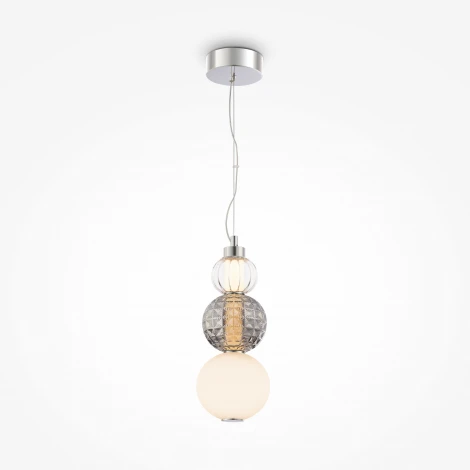 Подвесной светильник Maytoni Collar P069PL-L16CH3K (LED, 220V, на тросе, шарики)