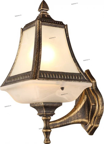 Настенный фонарь уличный Arte Lamp Memphis A3161AL-1BN