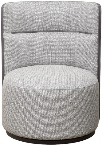 Кресло поворотное Duomo рогожка Santo1400+Enzo965 70*72*90см Garda Decor арт.DUOMO-K-Santo1400+Enzo965