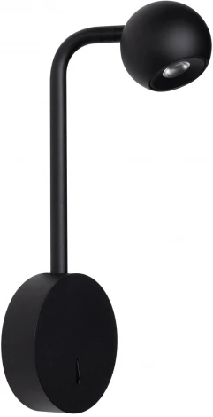 Спот SP-OTTORI-LONG-WALL-6W Warm3000 (BK, 30 deg, 230V) (Arlight, IP20 Металл) 048168 (LED, выключатель)