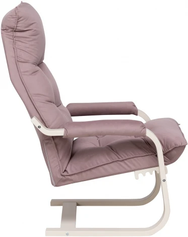 Кресло-трансформер Leset Оливер (Фанера,Березовый шпон,Металл,Велюр/Сиреневый) арт.4687204063695