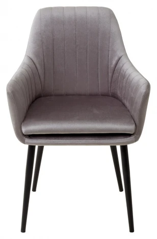 Стул Роден Blitz 16 Серый, велюр/черный каркас