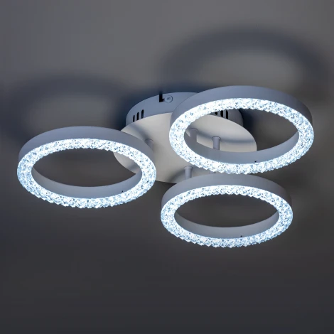 Потолочная люстра светодиодная с ДУ Ritter Lucido 51641 9