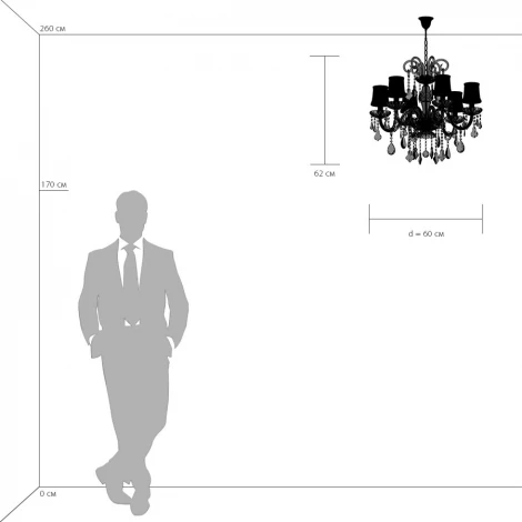 Подвесная люстра Osgona Nativo 715067 (220V, на цепи)