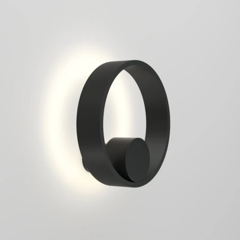 Настенный светильник Denkirs Orbit DK5060-BK 10 Вт, черный матовый (LED, 220V, круглые)