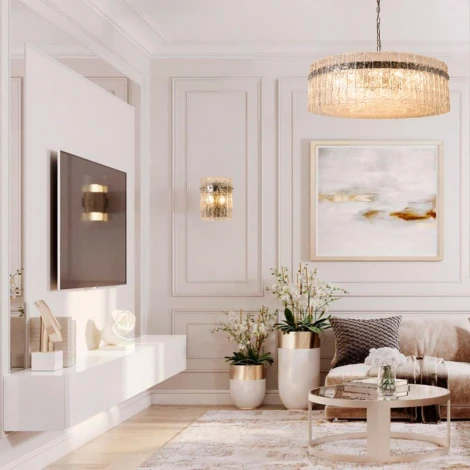 Бра Loft It Nevada 10297W French gold (220V, хрусталь)