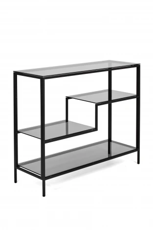 Консольный стол AllConsoles 1011-CB grey черный муар