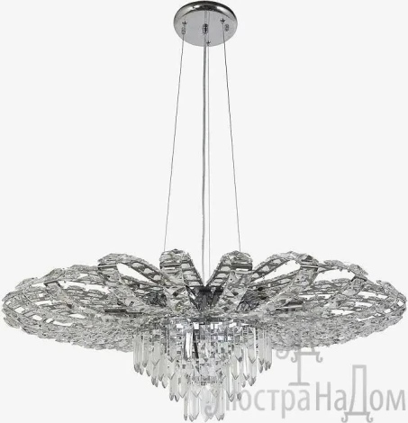 Подвесная люстра хрустальная Dio D'Arte Lecco Lecco E 1.5.50.100 N (220V, на тросе)