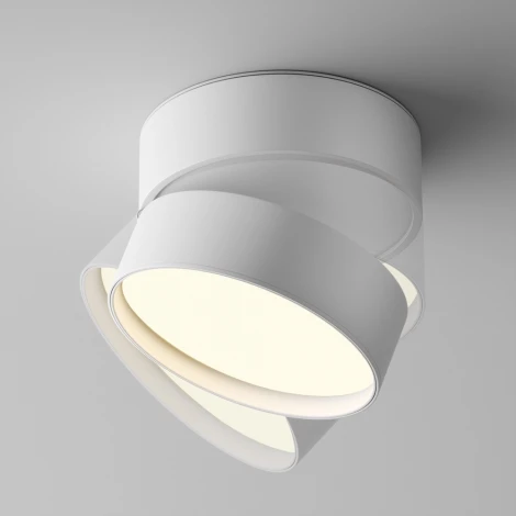 Накладной потолочный светильник Maytoni Onda C024CL-18W3K-W-1 (LED, 220V, круглые)