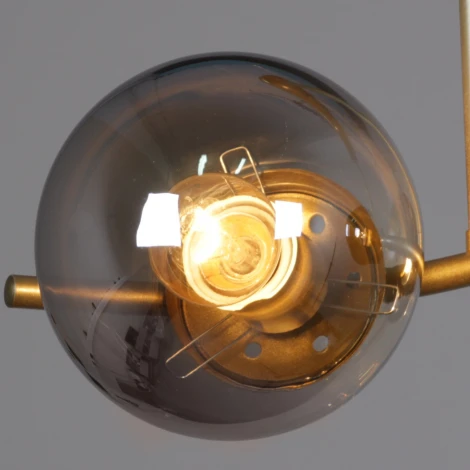 Потолочная люстра на штанге Reluce 36363-0.3-06 5038GD (220V, шар)