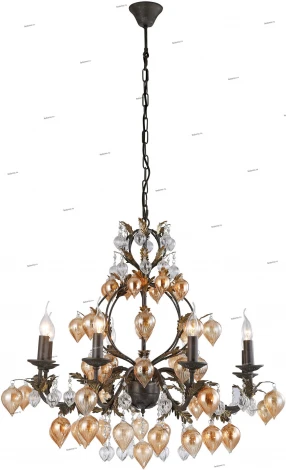 Подвесная люстра Arte Lamp Cipollino A1870LM-8BG