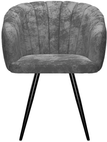 Стул DikLine 442 поворотный, M14 серый, ножки черные арт.00-00073887