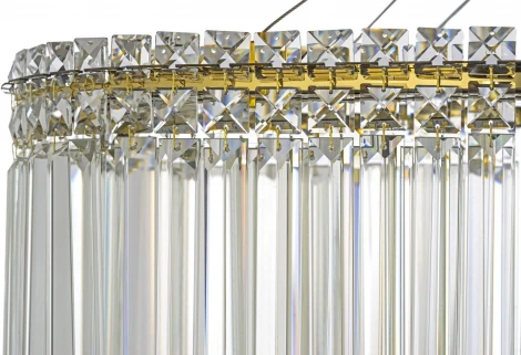 Подвесная люстра Arti Lampadari Ovindoli Ovindoli L 1.5.80X30.101 G (LED, 220V, на тросе)