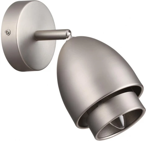 Спот Lumion Avrora 8000/1W никель/никель металл/металл Е14 40W 220V