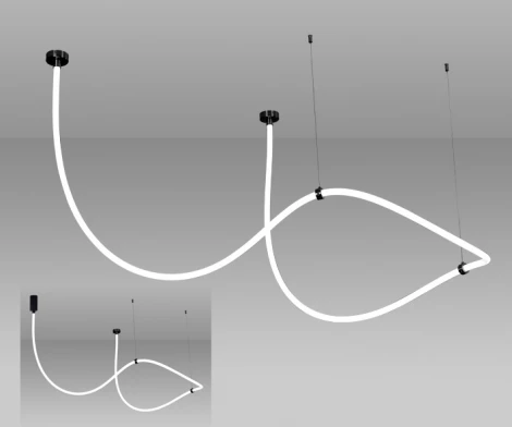 Подвесной светильник Kink Light Венди 08031-400,19 RGB