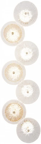 Бра светодиодное Arte Milano AM-1252B 7.1252B.D250.H800.LED G (220V, круглые)