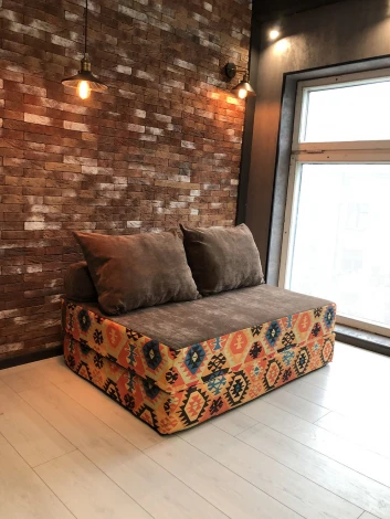 Бескаркасный диван Dreambag PuzzleBag Мехико Оранжевый XL 4920400