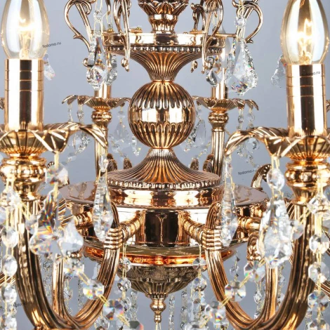 Подвесная люстра Omnilux Grosseto OML-77723-12 (220V, на цепи, подсвечник, свеча)