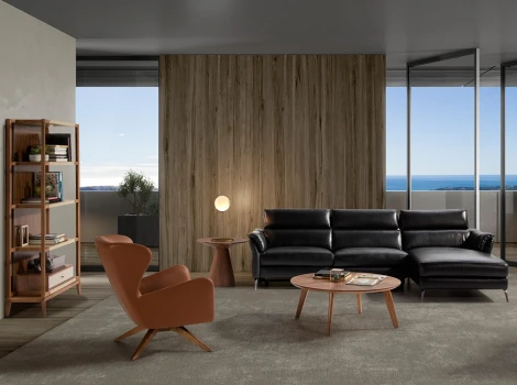 Журнальный стол Angel Cerda ET652 (Дерево,Шпон ореха)