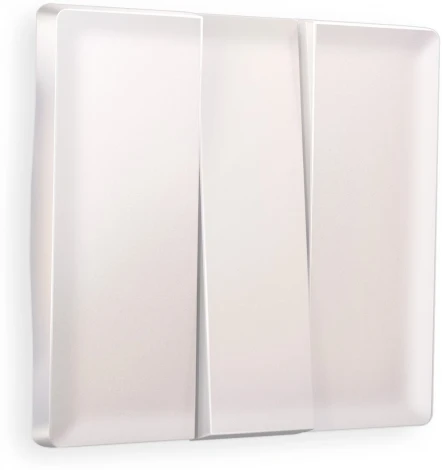 Лицевая панель Ambrella Volt ALFA (Жемчуг) для 3-клавишных выключателей QUANT AP2050