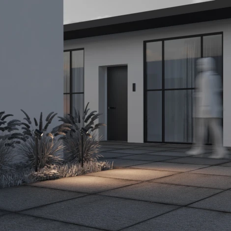 Уличный светильник наземный Maytoni Scope O025FL-01B1