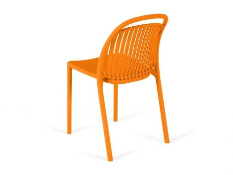 Комплект стульев Scoop 4 шт. ОГОГО Обстановочка! 966654 (Пластик/Оранжевый)