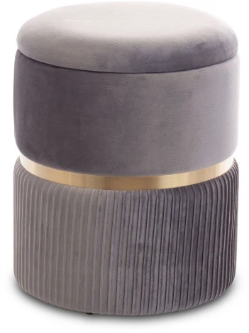 Пуфик малый серый MY iNTERNO Roma MY19B352-W(small)