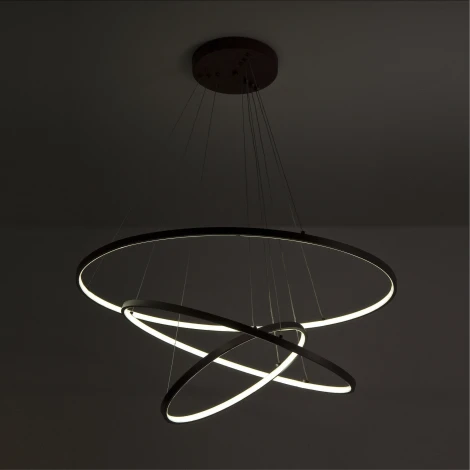 Подвесной светильник светодиодный с пультом с регулировкой цветовой температуры и яркости LED4U LED4U L5053-80-60-40 BR