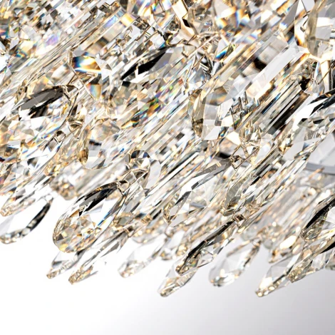 Подвесная люстра хрустальная Modelux MODELUX ML.7220.600 CR