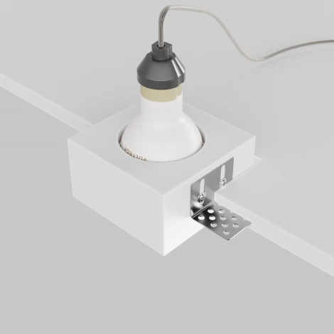 Встраиваемый светильник Maytoni Technical Gyps Modern DL131-GU10-01-W