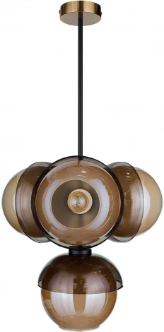 Потолочная люстра на штанге 33 Идеи CHN800L.04.17BL.ASB-M14AM (220V, шарики)