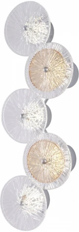 Бра светодиодное Arte Milano AM-1252B 5.1252B.D250.H600.LED Ni (220V, круглые)