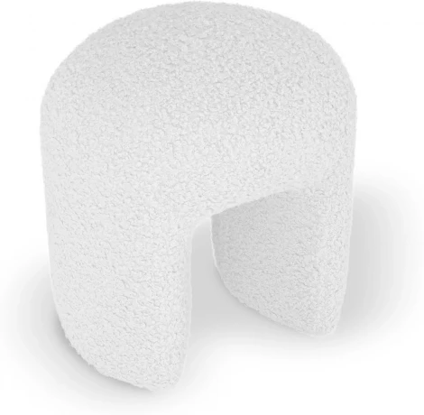 Пуф ОГОГО Shaggy (Искусственный мех/Белый)