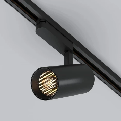 Трековый однофазный светильник LED LGD-GERA-2TR-R74-20W Day4000 (BK, 15 deg, 230V) (Arlight, IP20 Металл) 055003