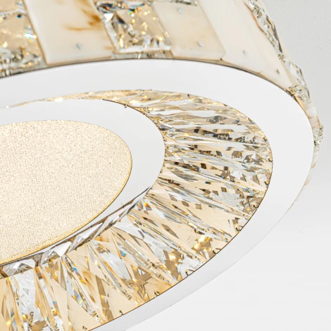 Потолочный светильник светодиодный с пультом с регулировкой цветовой температуры Modelux ML.2400.400 CR