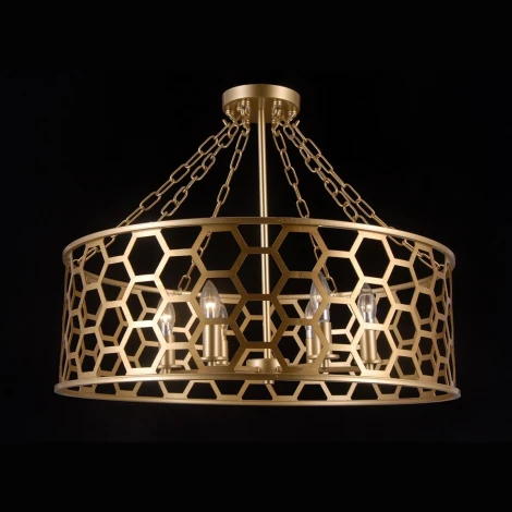 Подвесная люстра Natali Kovaltseva Valencia 81059-6C GOLD