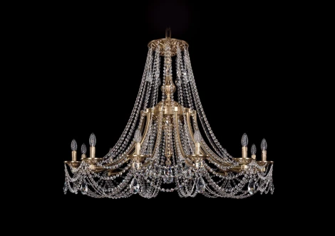 Подвесная люстра Bohemia 1771 1771/12/410/C/FP