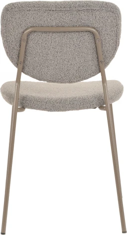 Стул обеденный Gigi тёмно-серый букле серые ножки Stool Group арт.УТ000039039