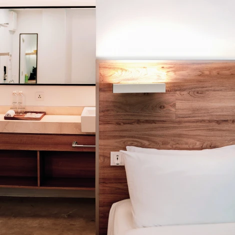 Настенный светильник линейный светодиодный Mantra Hanok 7774 (220V)