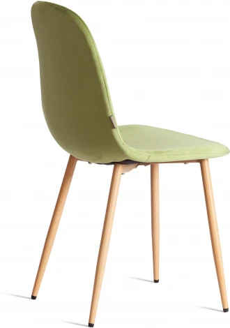 Стул BREEZE (mod. JSC-58) / 1 шт. в упаковке (Велюр,Металл  /Зеленый )
