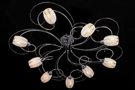 Потолочная люстра Eurosvet Luara 70040/9 хром