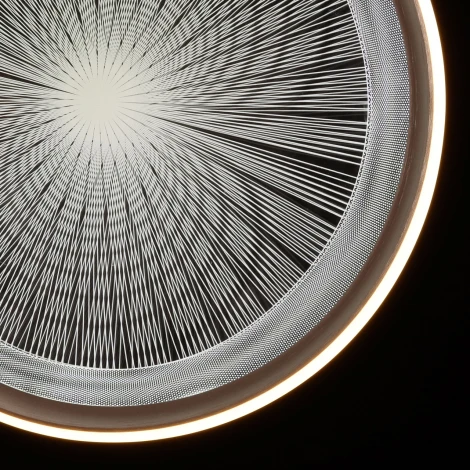 Потолочный светодиодный светильник круглый с пультом DeMarkt Норден 660014501