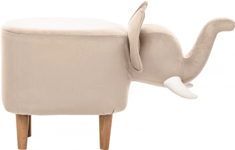 Пуф Leset Slon COMBI (Фанера,Брус/Велюр) Leset арт.2500000189937
