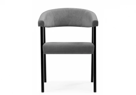 Обеденный стул Woodville Невада 2 ткань 234 / черное дерево