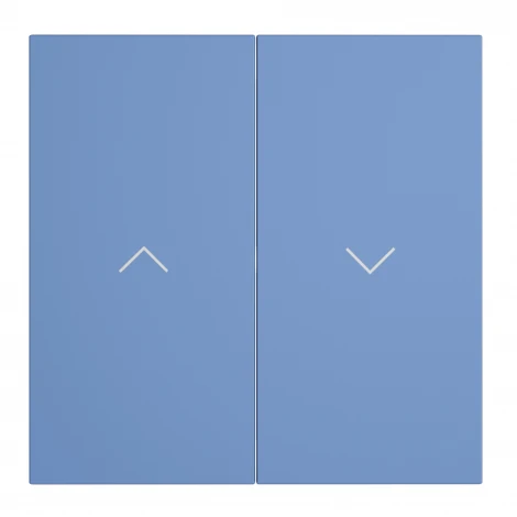 Клавиши для выключателя/переключателя двухклавишного (хлопок) Voltum S70 VLS002515