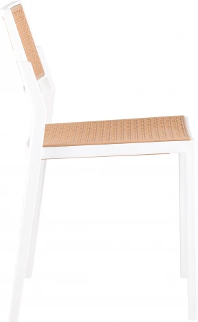 Стул пластиковый Milto белый Stool Group арт.УТ000039188