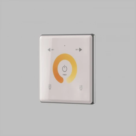 Настенная панель управления Denkirs Smart DK7200-WH (регулировка яркости)